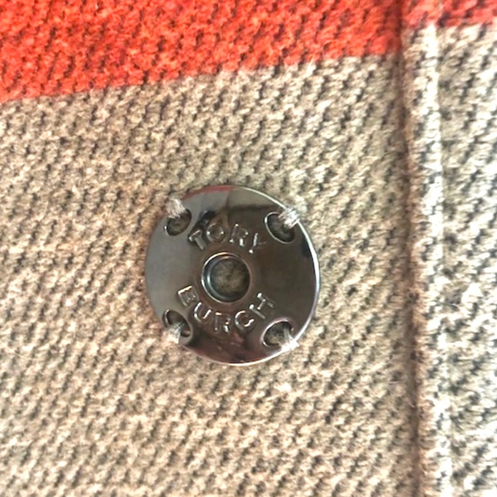 SOLD 🔹HP🔹Tory Burch Colorblock Coat STUNNING 2 - Picture 3 of 7